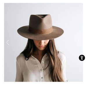 GIGI PIP Brown Fedora Hat